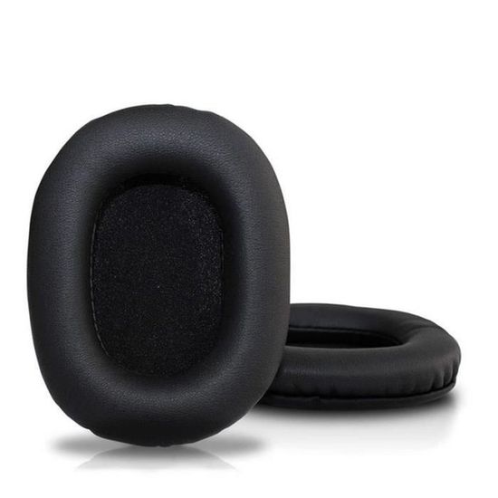 Coussinets De Rechange Pour Casque Sony MDR-7506 / MDR-CD900ST - En Cuir Protéiné Et Mousse, Confort Renforcé - Pour écoute Longue Durée, Studio, DJ - 5