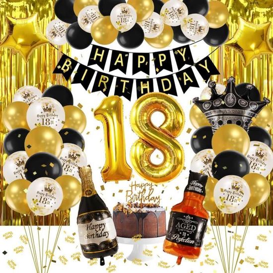 Chapeau 18 Ans Anniversaire Blanc/Rose