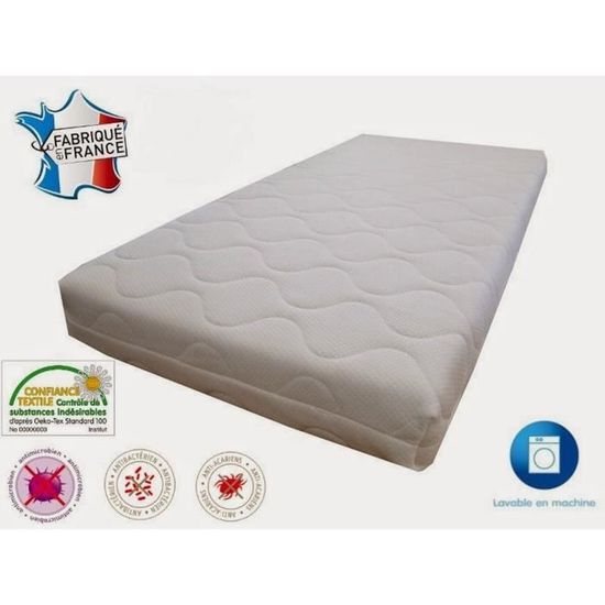 Matelas Bebe Housse Matelassee 60x140 Cdiscount Puericulture Eveil Bebe