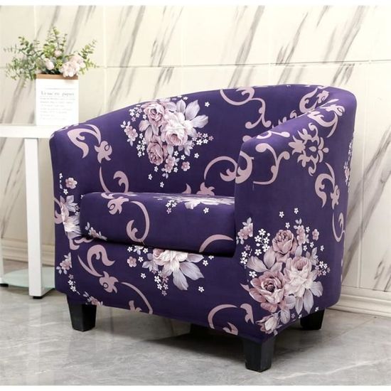 Morbuy Housse Fauteuil Cabriolet Chesterfield Extensible – Impression Pissenlit, Protection Meuble Lavable
