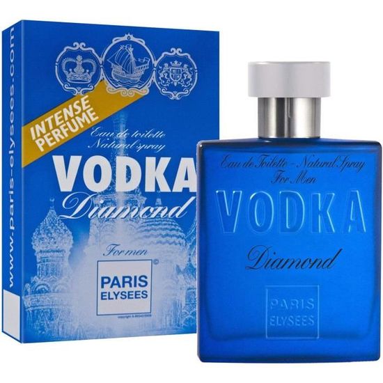 Eau De Toilette Homme - Vodka Paris Elysees Vaporisateur 100ml Parfum ...
