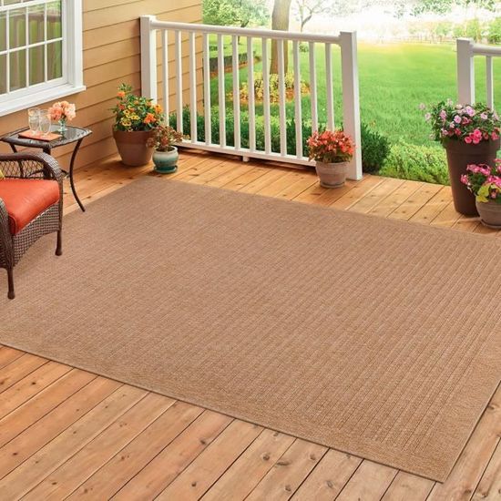 HomebyHome Tapis d'extérieur Gris 160x230 cm, résistant aux intempéries et aux UV, idéal pour la Cuisine, Le Balcon, la terrasse, Design de Feuilles de Palmier HomebyHome Tapis d'extérieur Gris 160x230 cm, résistant aux intempéries et aux UV, idéal pour la Cuisine, Le Balcon, la terrasse, Design de Feuilles de Palmier