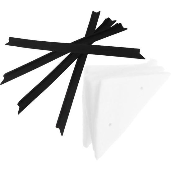 Lot De 8 Caoutchoucs D'essuie-glace Universels 700mm - Noir, Facile à Couper, Pour Essuie-glaces Sans Armature