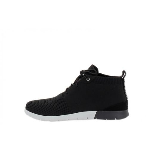 Boots Homme UGG FREAMON HYPERWEAVE 2.0 Noir Lacets Tige Moyenne Noir Cdiscount Chaussures
