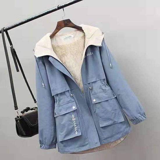 Manteau Trench Femme Fenchurch Taille S Occasion - Très Bon état, Couleur Violet