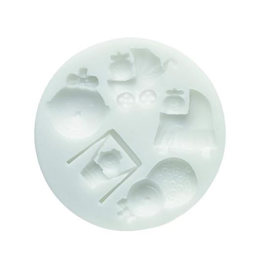 Presse Argile Polymère REBECASKYENS Avec 20 Formes - Extrudeuse Pour Pâte à Presse à Fondant