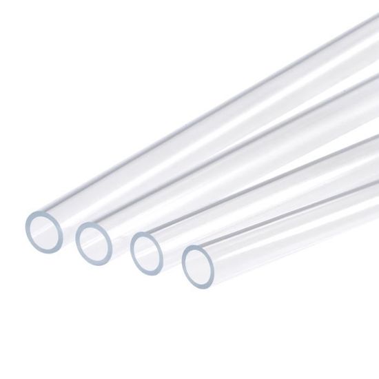 Lot De 3 Tubes Acryliques Ronds Rigides Transparents - 14 Mm ID, 18 Mm OD, 500 Mm, Neufs