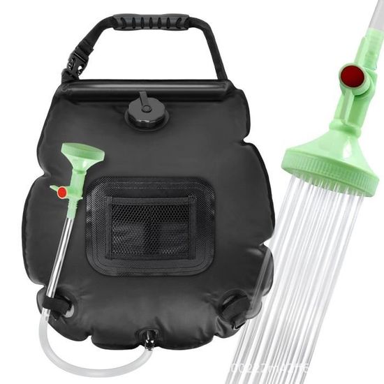 Gel Douche , 20L Douche Camping, Douche Portable Randonnée Escalade Douche Solaire