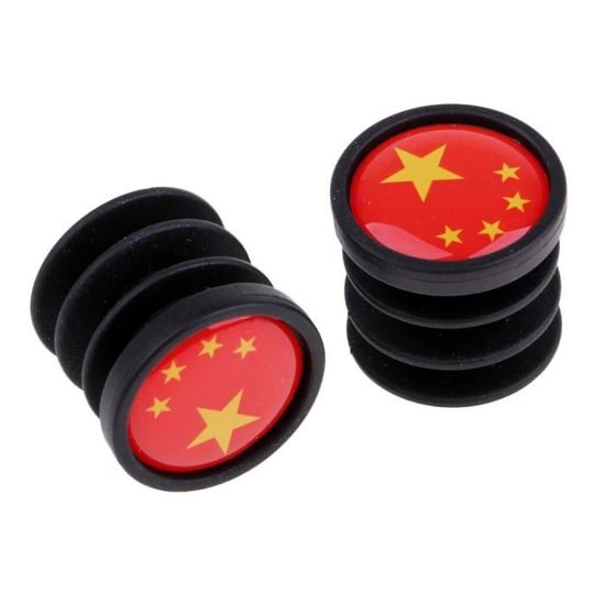 Bouchons De Guidon De Vélo - YWEI - Classique - Délicat - Noir