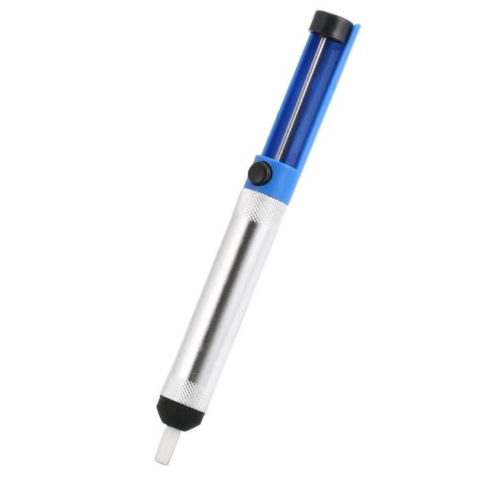 Ventouse à Dessouder Aluminium - Antistatique, Embout Nylon Remplaçable, 18,7 Cm, Pour électronique Et Bricolage