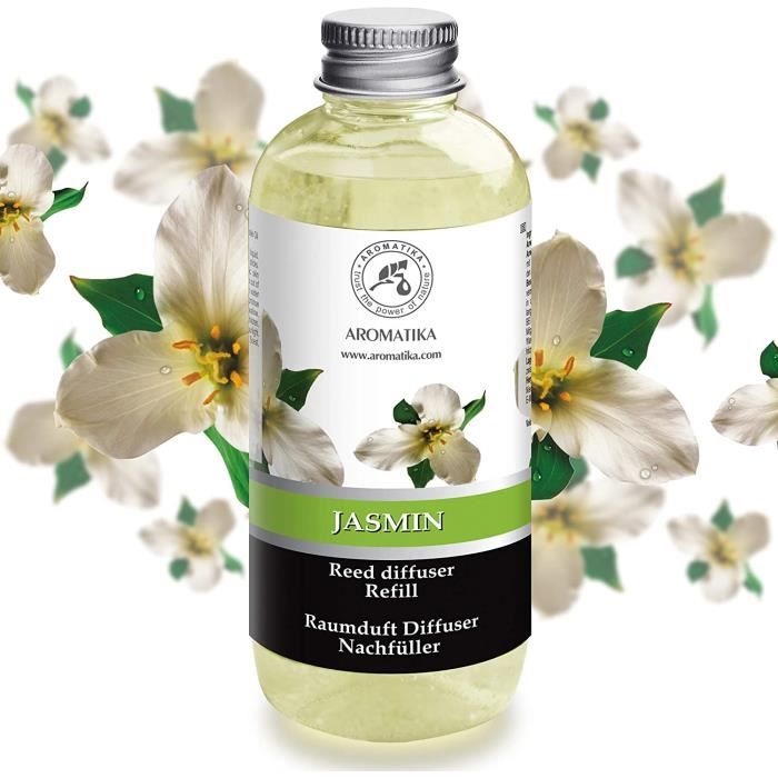 AROMATIKA Recharge pour Diffuseur de Jasmin 500 ml parfum diffuseur