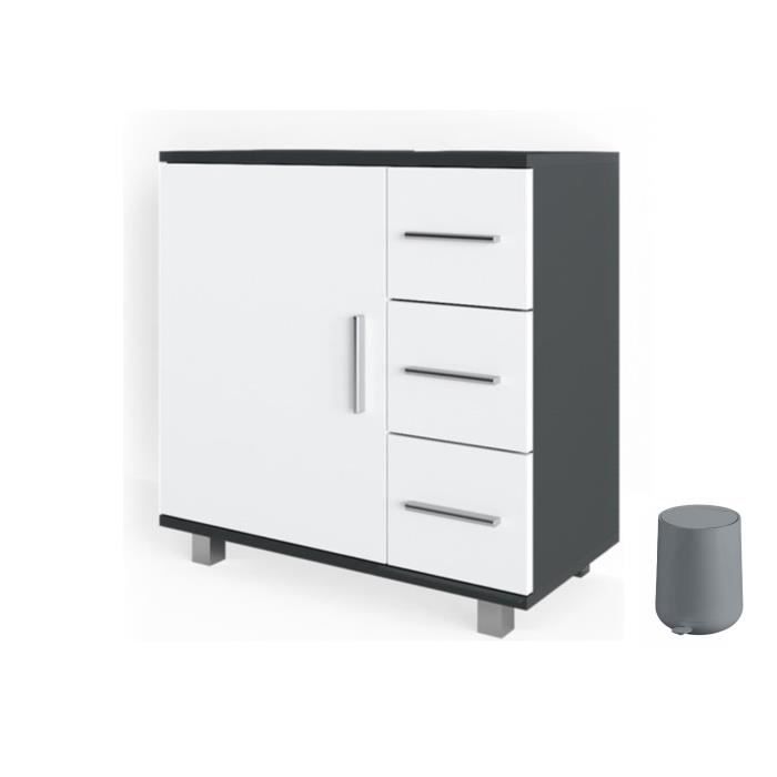 Salle Bains 60 Cm Blanc