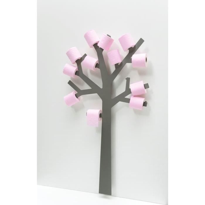 Porte Papier WC PQTIER Gris