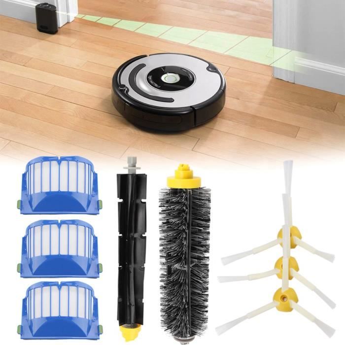 Kit d'accessoires de remplacement pour pièces d'aspirateur Roomba IROBOT série 600