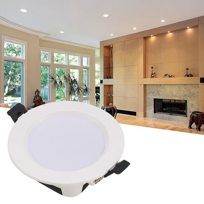 Plafonnier, lampe encastrée à fonction de synchronisation, contrôle Wi-Fi Bon à la recherche d'un smartphone AC85-265V 7W