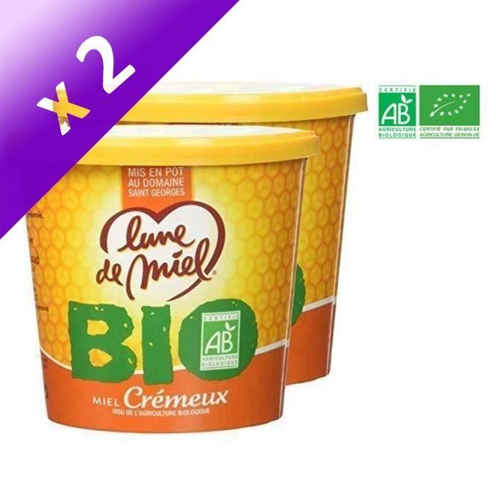 [LOT DE 2] Miel cremeux - Bio - 750g