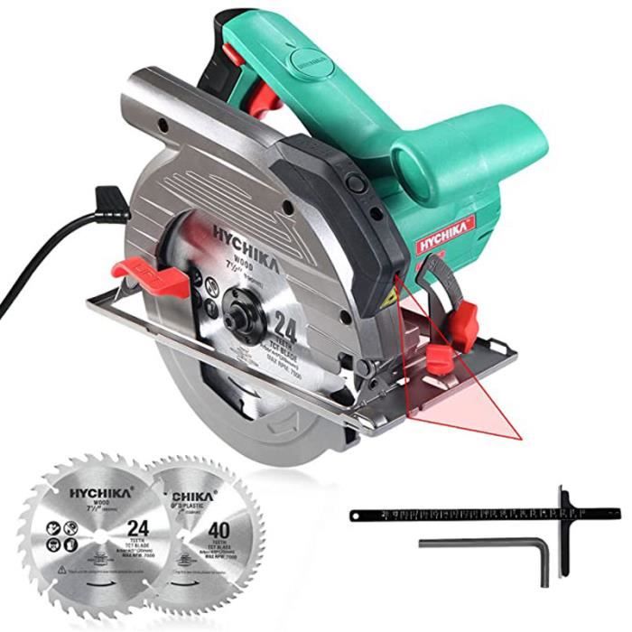Scie Circulaire HYCHIKA 1500W, 4700PRM