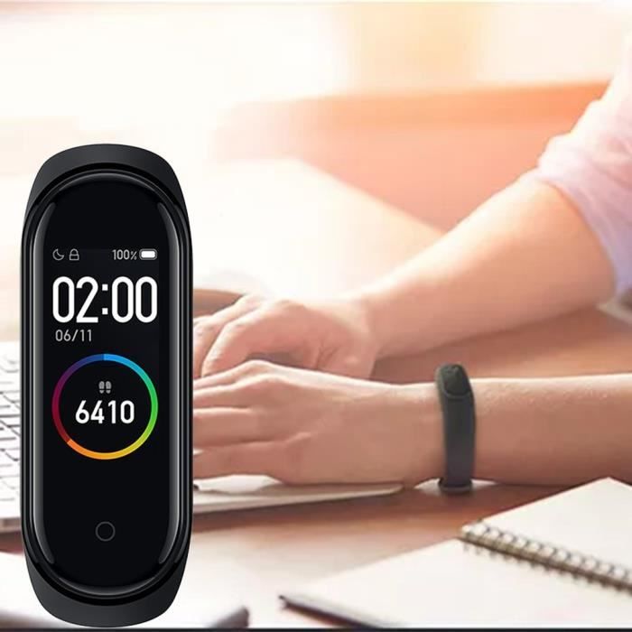 Bracelet intelligent XiaoMi 4 de sport de fréquence cardiaque d'écran de couleur SUIVI ACTIVITES QUOTIDIENNES