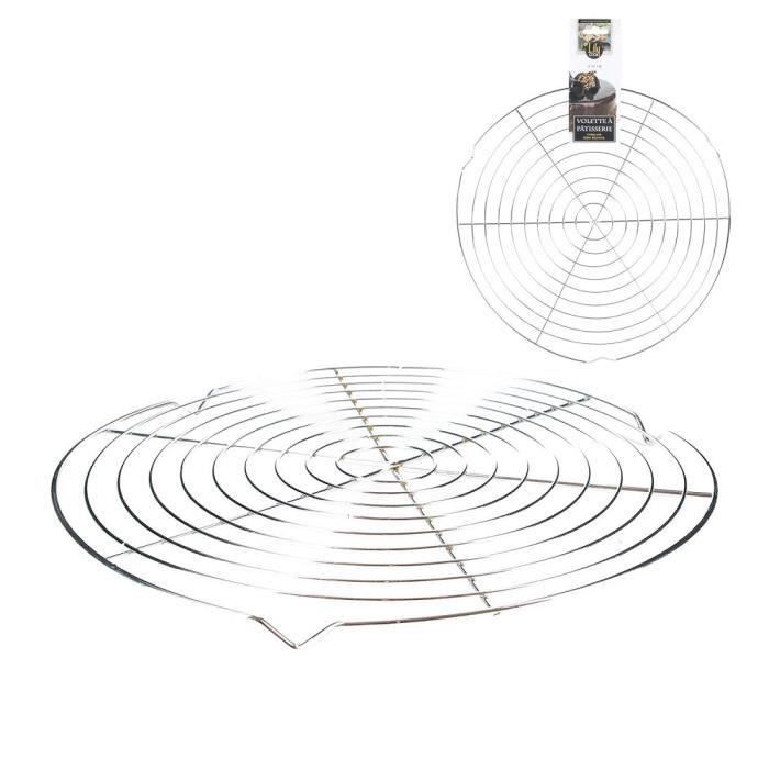Volette à Patisserie 32,5cm - Grille Ustensile Gâteau Tarte - 580