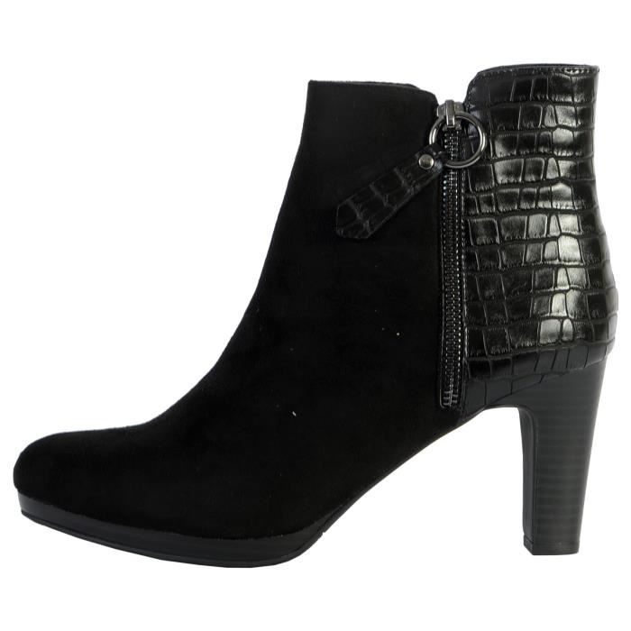 Boots The Divine Factory QL4043 Noir Femme