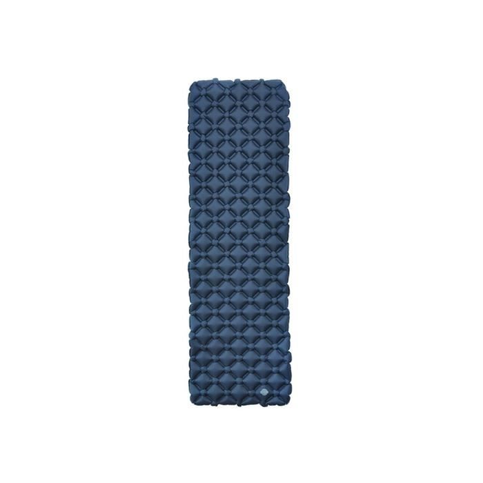 Matelas Gonflable Pied De Couchage Extérieur Camping Tapis De Voyage Lit Pliant Coussin D'Air Ultra-Léger Pour Randonnée - Bleu Mari