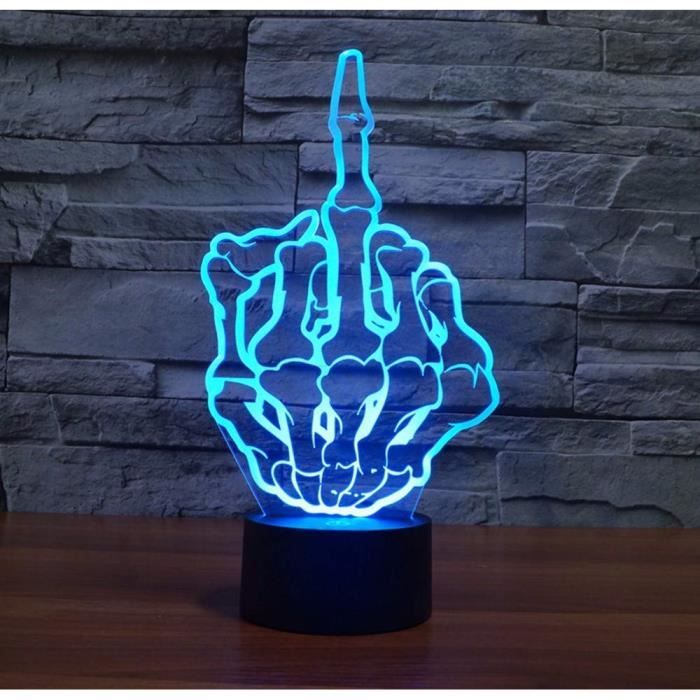 3D Veilleuse 3D Chien De Compagnie Led Bureau Lampe De Bureau Usb 3D Nuit Lumière 7 Changement De Couleur Usb 3D Diaporama Po☀5740