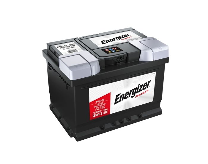 Batterie Energizer Premium 60Ah/540A (EM60-LB2)