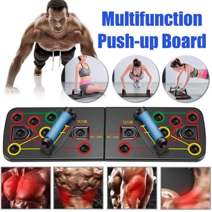 Push Up Board Homme Femme Planche de Musculation Multifonction