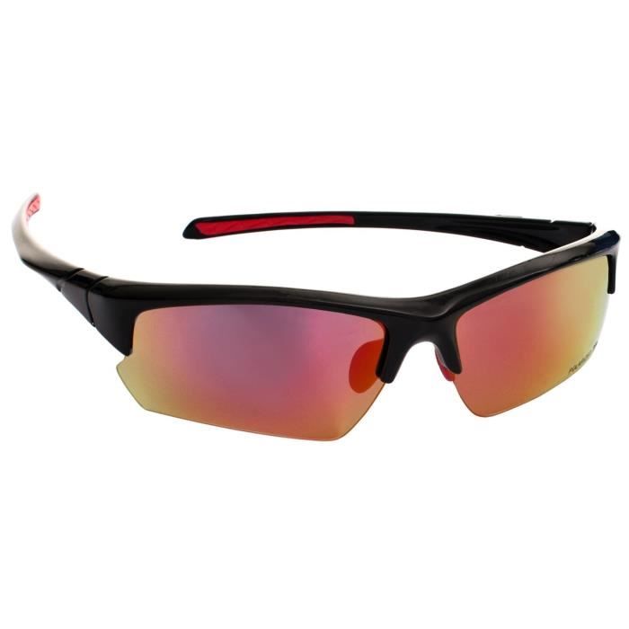 Trespass Falconpro Lunettes de Soleil Mixte Adulte, Noir