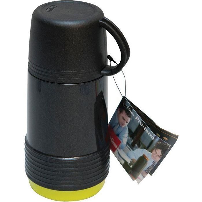 Bouteille isotherme Proterm - 250 mL - noir et vert