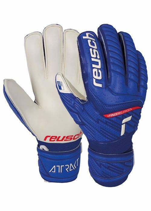 Reusch Gants De Gardien Attrakt Grip 5270815 6016 Gris Bleu Juillet