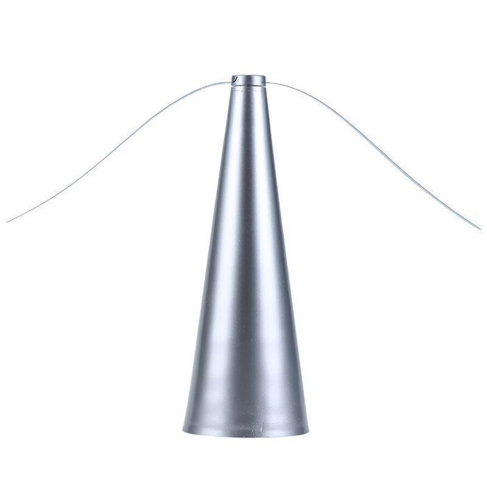 Répulsif à mouches pour cuisine extérieure destructeur de mouches pour ventilateur de table recharge USB argent