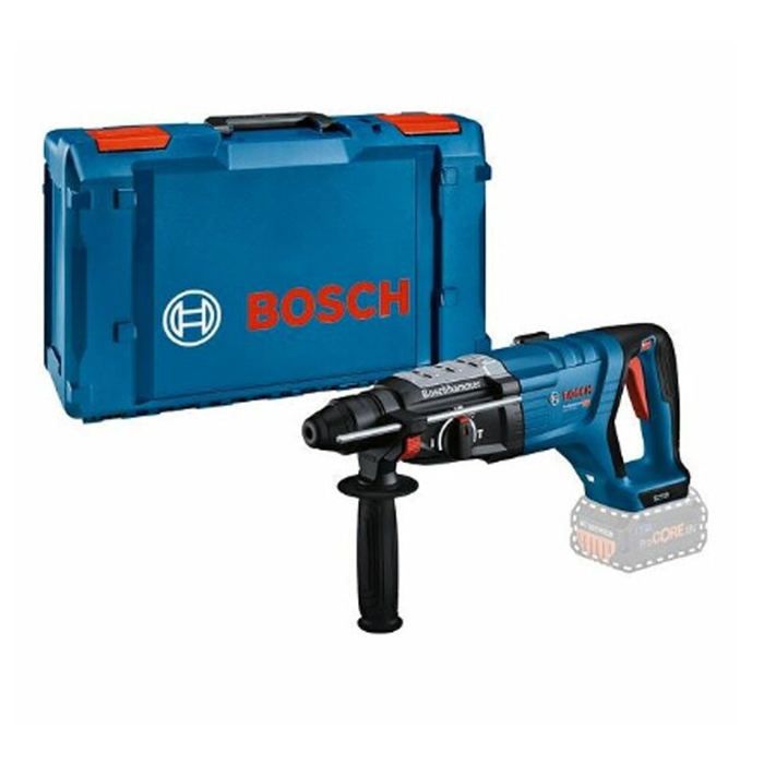 Akku bohrhammer Gbh 18v 28 D Professional Solo 18volt boxx blau/ - vue 8
