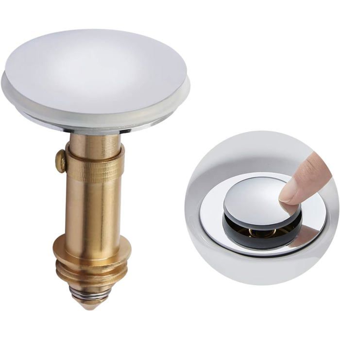 Lababo Label Bonde clic-clac pop-up pour vier de cuisine salle de bain lavabo ...