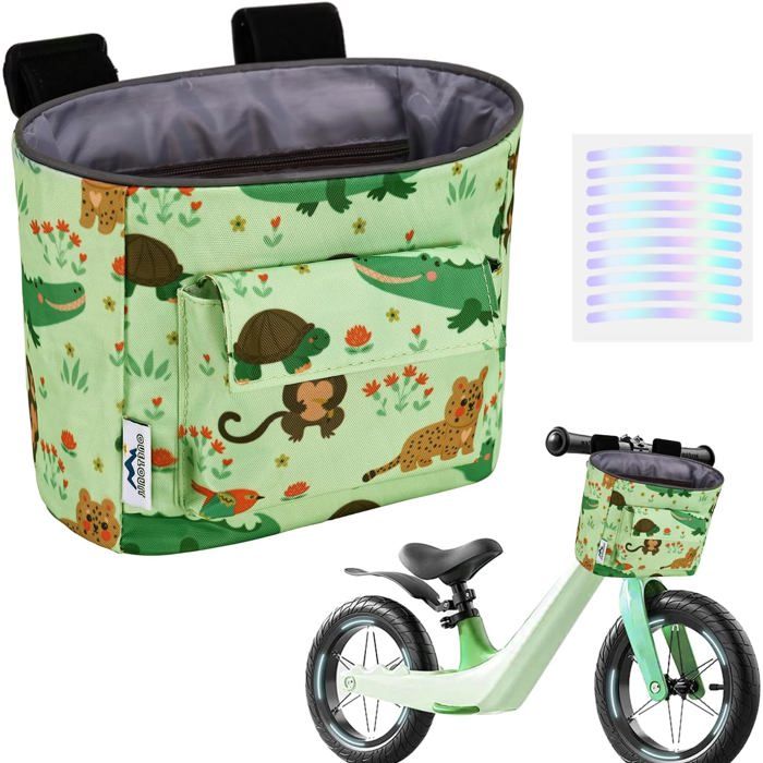 Borgen KLICKfix Sacoche de guidon de vélo - Imperméable et spacieuse - 5 l - Sacoche de guidon Borgen KLICKfix Sacoche de guidon de vélo - Imperméable et spacieuse - 5 l - Sacoche de guidon