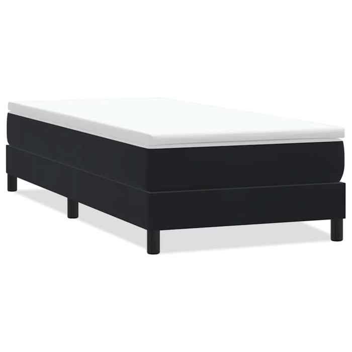 Luxe Sommier à lattes de lit - GKK - sans matelas - Pour adulte/enfant noir 90x210 cm velours XXX4272