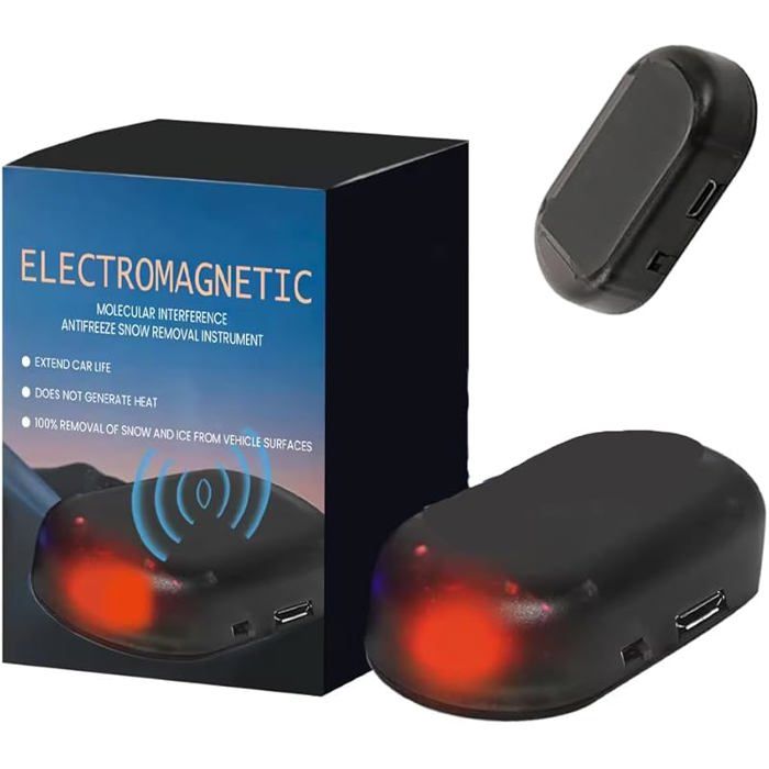 Lot De 2 Dispositifs De Déneigement électromagnétiques Antigel Pour