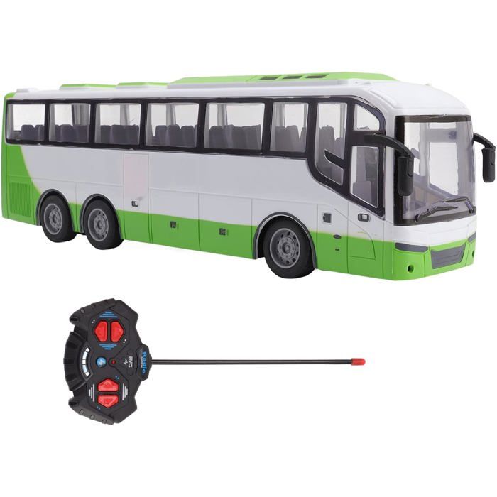 Voitures de jouets pour Bus urbain, voitures d'aéroport en plastique moulé sous pression pour garçons et filles, véhicule de jeu à tirer avec son, allumage et portes ouvertes