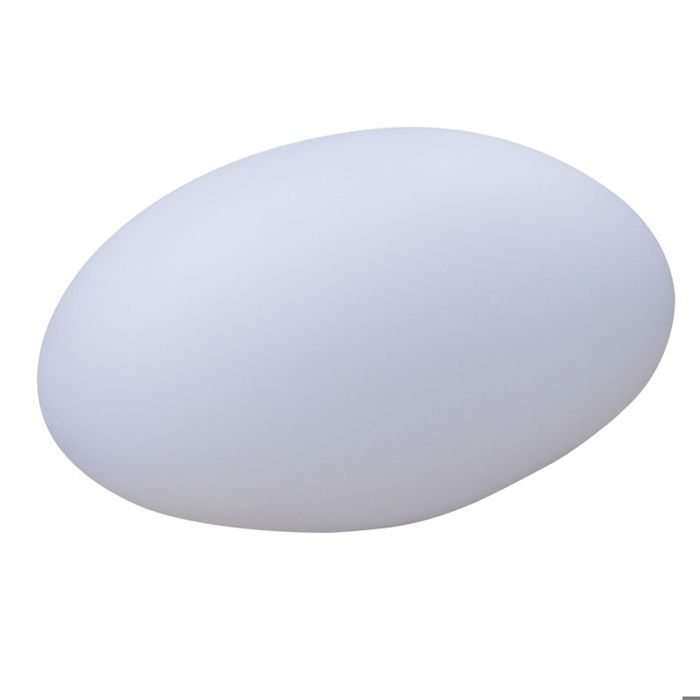 Lampe solaire 800mah 1.5w lampe de jardin lampe décorative en forme de galet solaire verre - Roame - pierre décorative lampes jard