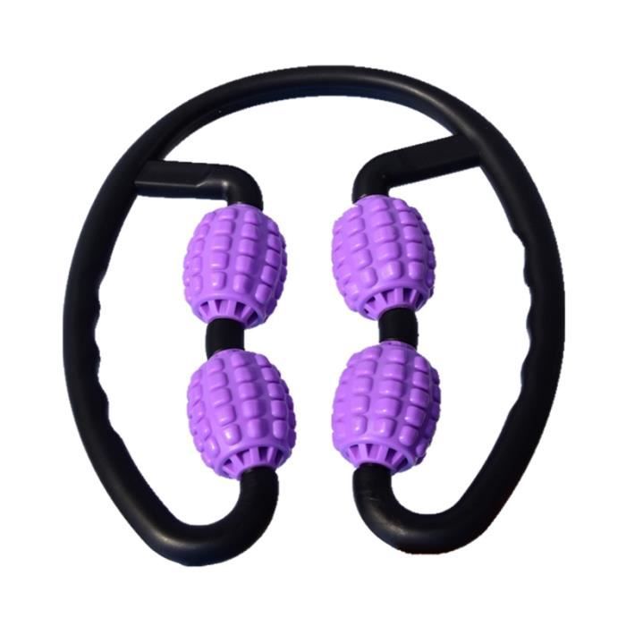 Rouleau De Massage Circulaire Pour Jambes - 32 Roues - Multifonction - 22,5x22,5 Cm