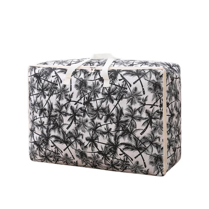 Sacs Rangement PVC Transparent - Lot De 2 (70x50x30cm) - 75kg Capacity