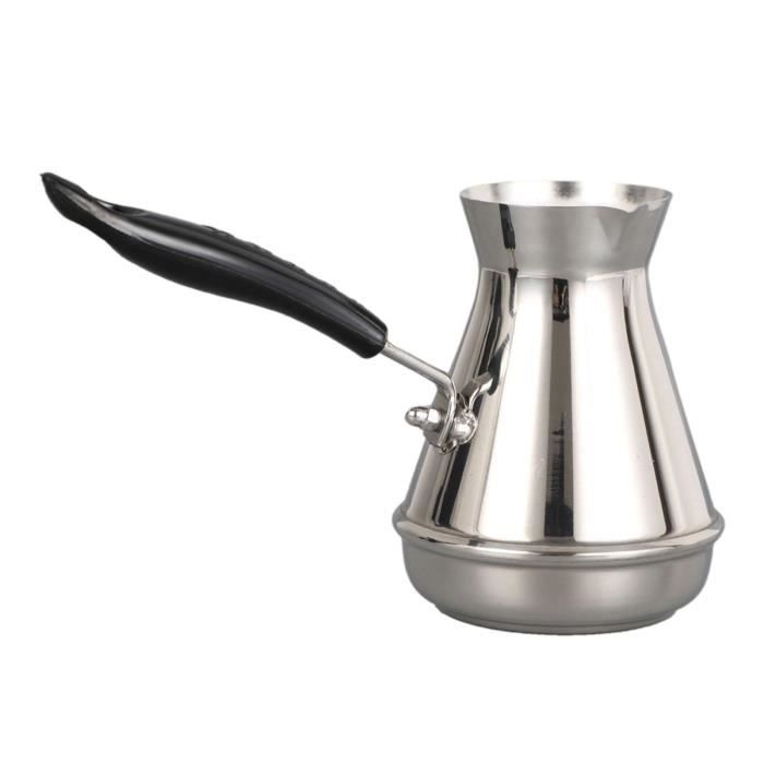 Cafetière Turque Inox 900 Ml – Idéale Pour Café, Chocolat Fondu Et Sauces, Design Pratique Et élégant