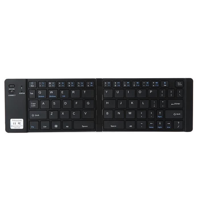 Clavier pliable sans fil Bluetooth ultra-mince