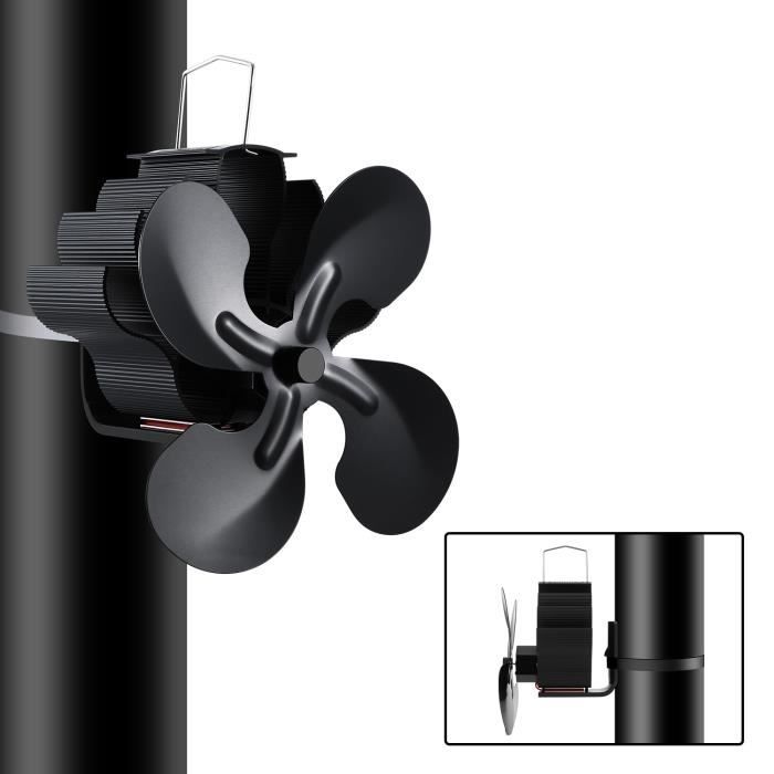 Ventilateur de cheminée Ventilateur de poêle électrique