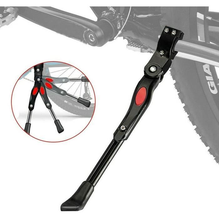 Béquille Double Pour Vélo Universelle - Ajustable Pour Roues 26" à 28", Charge Max 45 Kg
