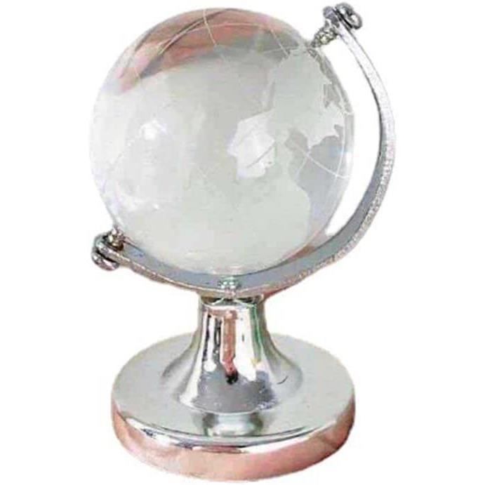 Boule Mémoire Vidéo 2,7" - Lecteur Photo/vidéo 3D, Lampe Décorative, Cadeau Anniversaire (noir)