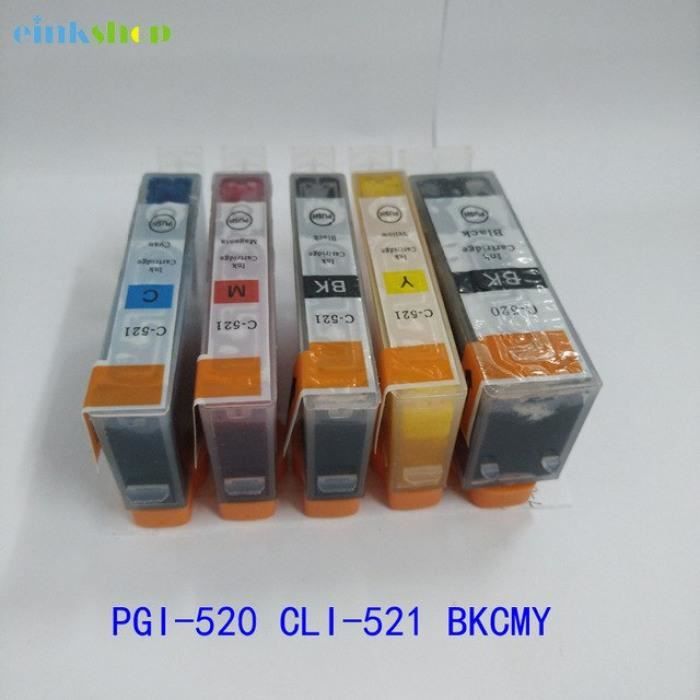 Cartouches D'encre Compatibles Pour Imprimante Canon PIXMA MP 550 - Pack PGI520 CLI521, Neuves