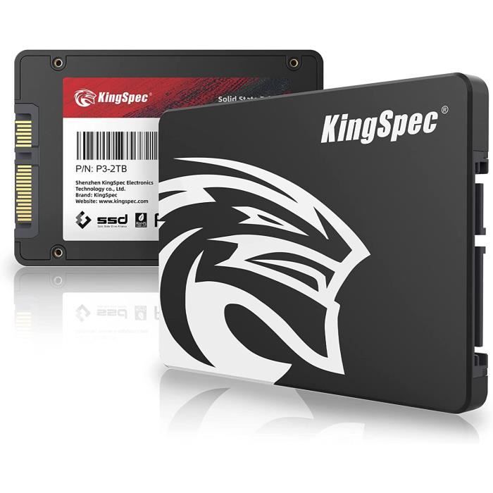 Disque SSD 2 To HDD 2,5 SATA III 6 Gbit-s Vitesse de lecture jusqu'à 560  Mo-s Disque dur interne solide SSD HD SATA Disque du[912] - Cdiscount  Informatique