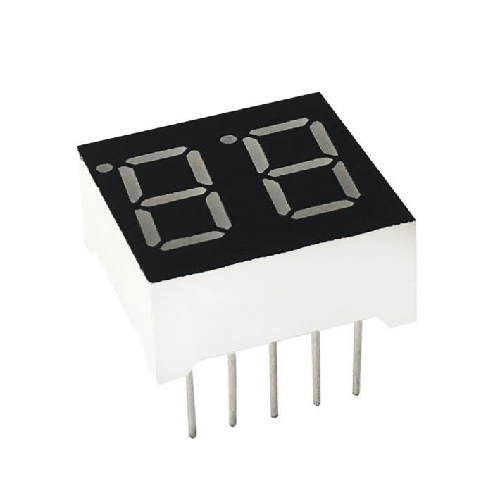 AERZETIX Nombre de Chiffre 4 Panneau Lumineux Jaune-Vert Display Afficheur Numérique LED 7 Segments Module 71.6x25.7x7mm C44439 THT AERZETIX Nombre de Chiffre 4 Panneau Lumineux Jaune-Vert Display Afficheur Numérique LED 7 Segments Module 71.6x25.7x7mm C44439 THT