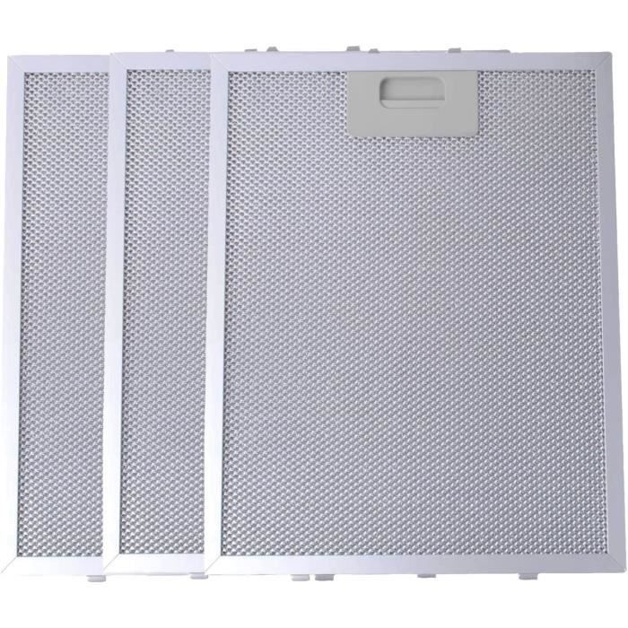 Filtro per cappa aspirante 320 x 260 mm (2 x) in metallo per cappe da cucina